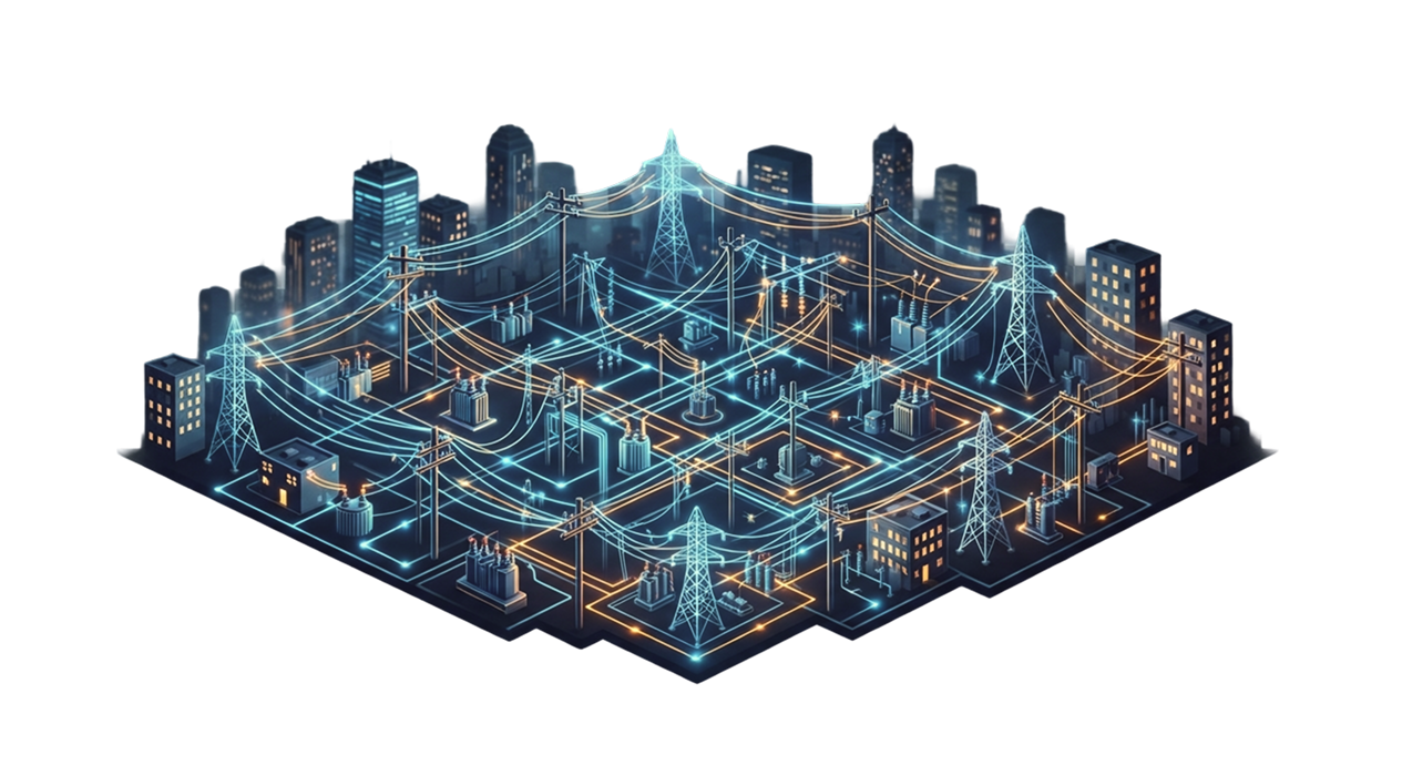 Electric grid network